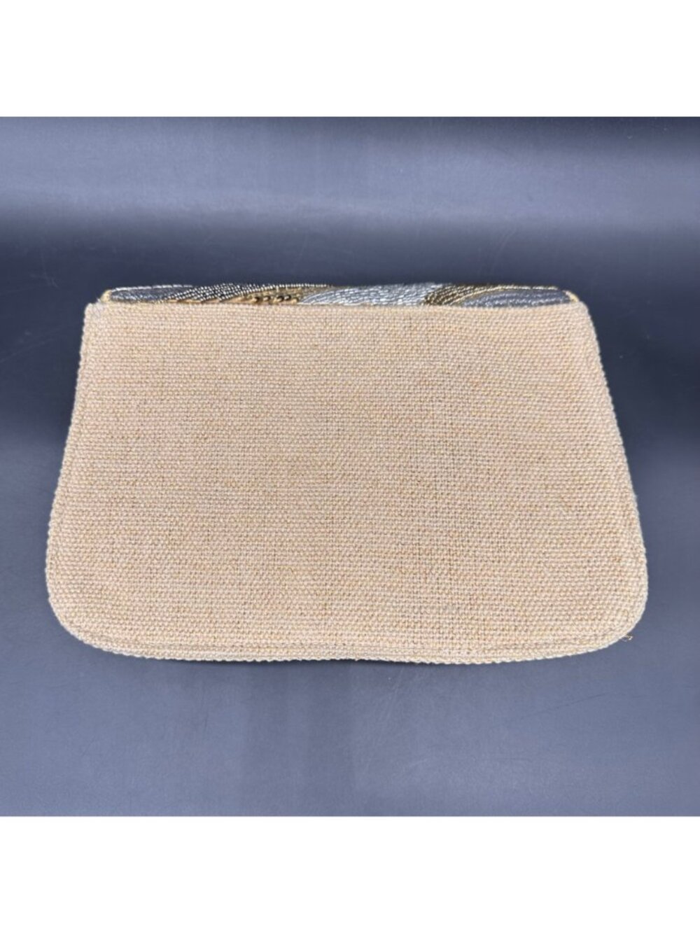 Beaded Shoulder Bag Clutch Gold Silver Bold Glamorous America & Beyond NWT READ - Picture 3 of 12